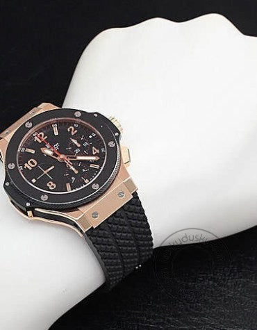 Hublot Black Rubber Strap Mens Watch Big Bang Fusion Watch for Man HB-301.PB.131.RX