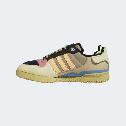 BAD BUNNY FORUM -Adidas Bad Bunny Forum PWR Sand Acid Orange Halo Gold Shoes GZ2009 FOR BOYS ( Included All The Accessories )