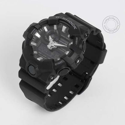 Casio G-Shock Analog Digital Black Belt Men's Watch For Man GA-700-1BDR (G715) Multi Color Dial Day And Date Gift Watch