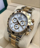 ROLEX Chronograph Automatic Two-Tone Men's Watch For Man RLX-SG Multi Color Dial Date Gift Watch