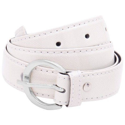 Amazing Faux Leather White color Belt for Women