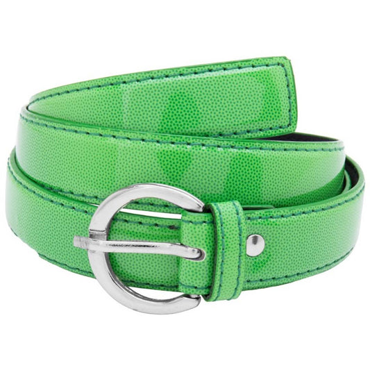Awesome Women's Leather Belt for women in Green Color