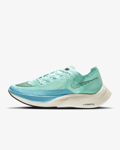 Nike ZoomX VaporFly NEXT 2 Teal Blue White Black Shoes For Man CU4111-300