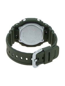 Casio G-Shock Analog Digital Dark Green Color Belt Men's Watch For Man GA-2110SU-3ADR Black Color Dial Day And Date Gift Watch