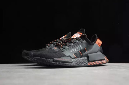 Adidas NMD R1 V2 'Black Solar Red' Running Shoes For Man And Women FW6409