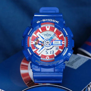 Casio G-SHOCK x MARVEL AVENGERS CAPTAIN AMERICA GA-110CAPTAIN-2PR