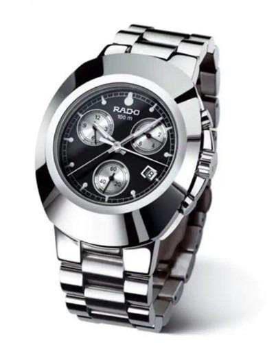 Rado Black Dial Man's Watch Luxury Top Quality With Chronographs-Best Gift for man R12638163