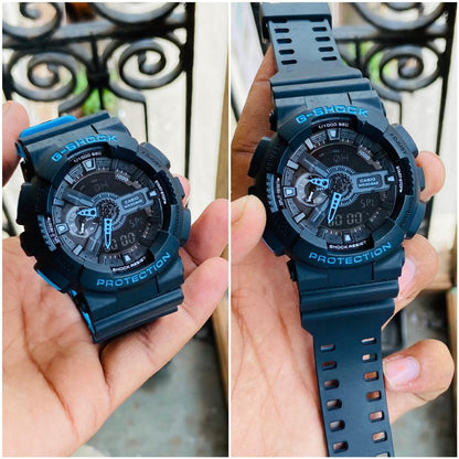 Casio G-Shock Analog-Digital Multi-Color Dial Men's Watch - GA-110LN-1A-gshock watches