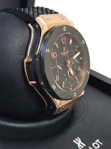 Hublot Black Rubber Strap Mens Watch Big Bang Fusion Watch for Man HB-301.PB.131.RX