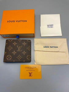 LV Leather Heavy quality Brown Color latest full printed design Fancy look wallet for men's LV-W-586