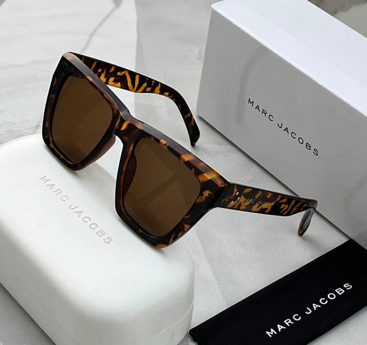 High Quality Oversized Cat eye Vintage Brand Sunglasses For Unisex-Unique and Classy MJ-213 Tiger  Frame With Brown Glass Sunglass For Men Women's Or Girls