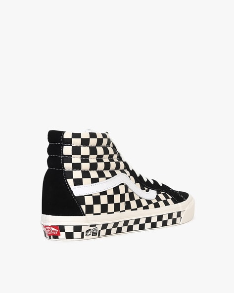 Vans Anaheim SK8-Hi 38 DX checkerboard sneakers in black For Men's Or Women;s