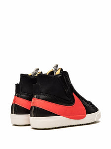 Nike Blazer Mid 77 Jumbo Black Bright Crimson-DD3111-001