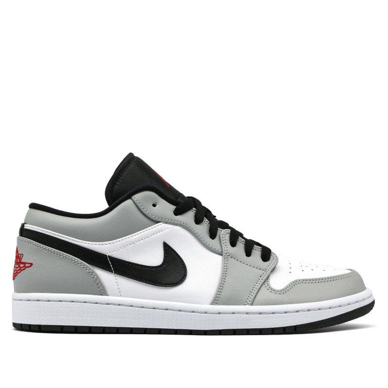 Nike Air Jordan 1 Low Shoes For Man Basketball Shoes/Sneakers Light Smoke Grey Shoes For Man Women And Boys 553558-030