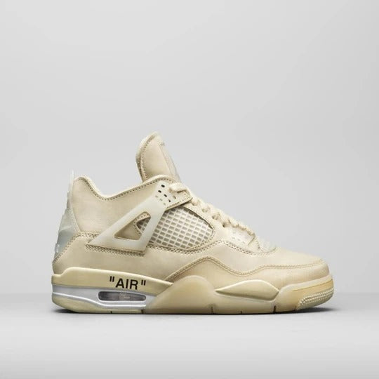 Nike Off-White x Wmns Air Jordan 4 SP Sail Muslin White Black CV9388-100