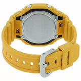 Casio G-Shock Analog Digital Yellow Color Belt Men's Watch For Man GA-2110SU-9ADR Black Color Dial Day And Date Gift Watch