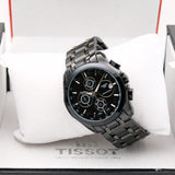 Tissot Ts-0165 Black Chronograph New Stylish Branded Men's Watch For Man Looks Good On Jacket for Man