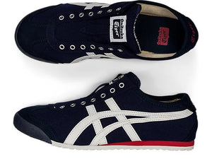 Onitsuka Tiger Mexico 66 Slip On Sneakers Casual Shoes For Man And Boys Navy d3k0n-5099