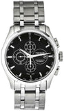 Tissot Silver Black Chronograph New Stylish Branded Men's Watch For Man Men jacket for man TS-2183