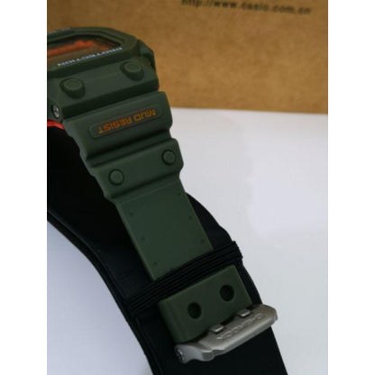 Casio G-Shock Digital Green Belt Men's Watch For Man G-Shock: Gravity-Extra GXW-56E Green Strap Black Color Dial Day And Date Gift Watch Shock GXW-56-1AJF