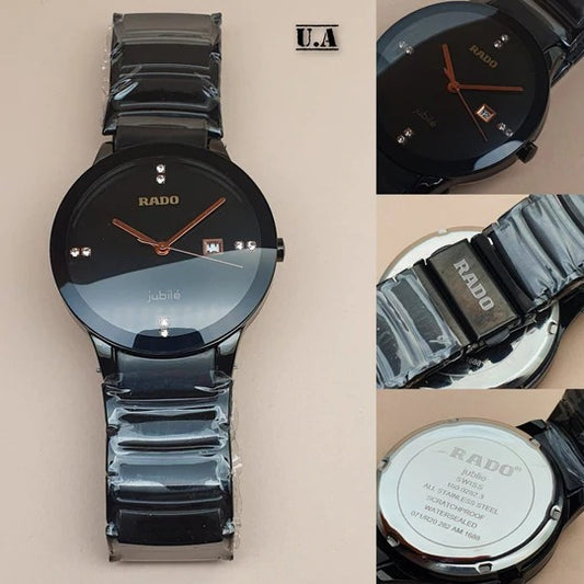 Rado Hyper Chrome True Jubilee Analog Black Dial Men's Watch For Best Couples Casual Party Gift Watch R27653722