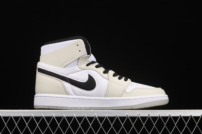 Air Jordan 1 Retro Light Bone White Black Shoes For Man And Boys CT0979-002