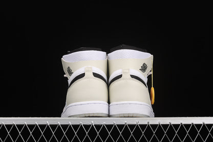 Air Jordan 1 Retro Light Bone White Black Shoes For Man And Boys CT0979-002