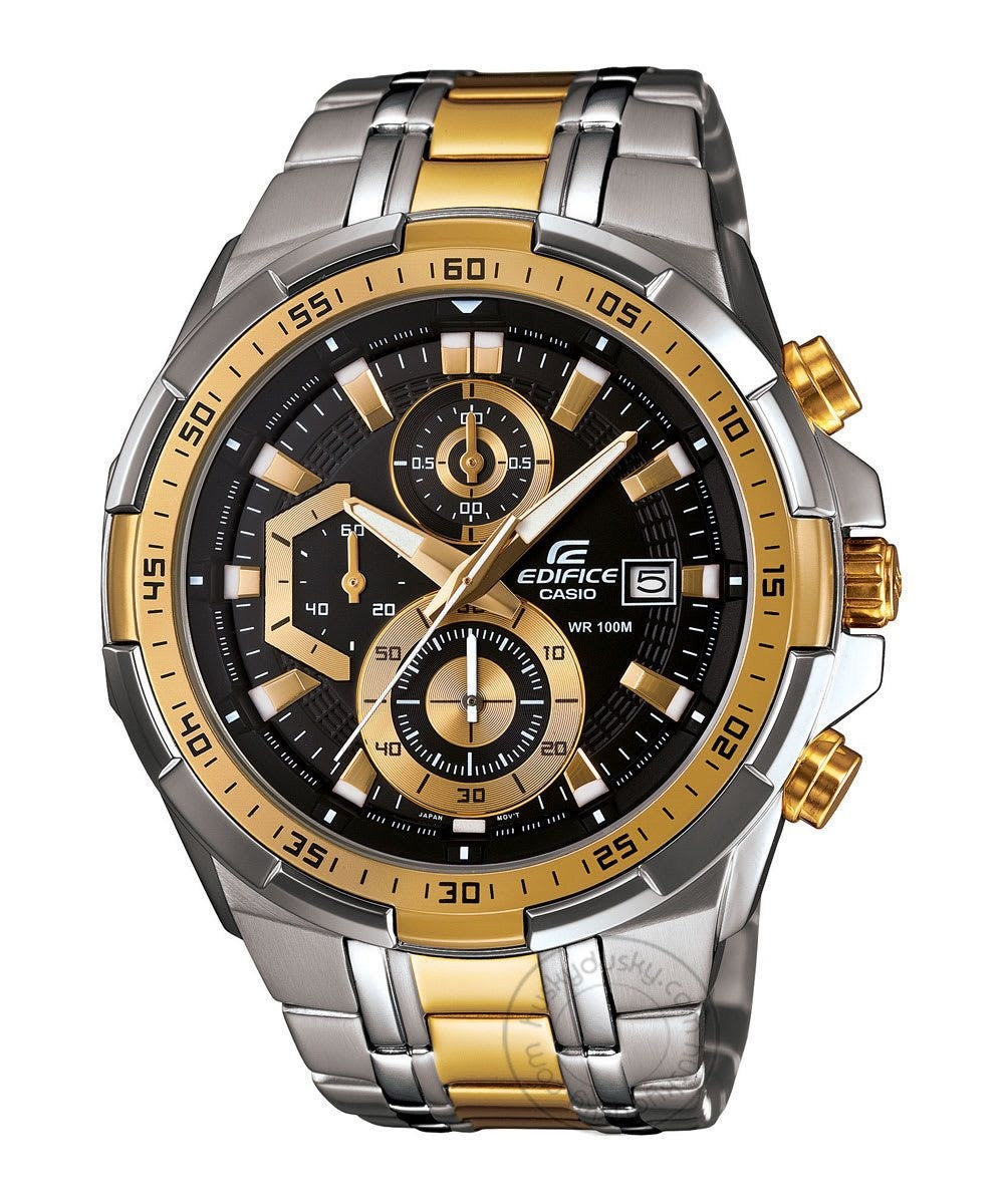 Casio Edifice Chronograph Black Dial Gold Metal Men's Watch EFR 539SG 1AVUDF 7 Casio Edifice Chronograph Black Dial Gold Metal Men's Watch EFR 539SG 1AVUDF