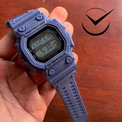 Casio G-Shock Analog Digital Blue Jeans Belt Men's Watch For Man GX-56 Black Color Dial Day And Date Gift Watch