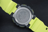 Casio G-Shock Analog Digital Black & Green Belt Men's Watch For Man GA-110LN-8A Multi Color Dial Day And Date Gift Watch