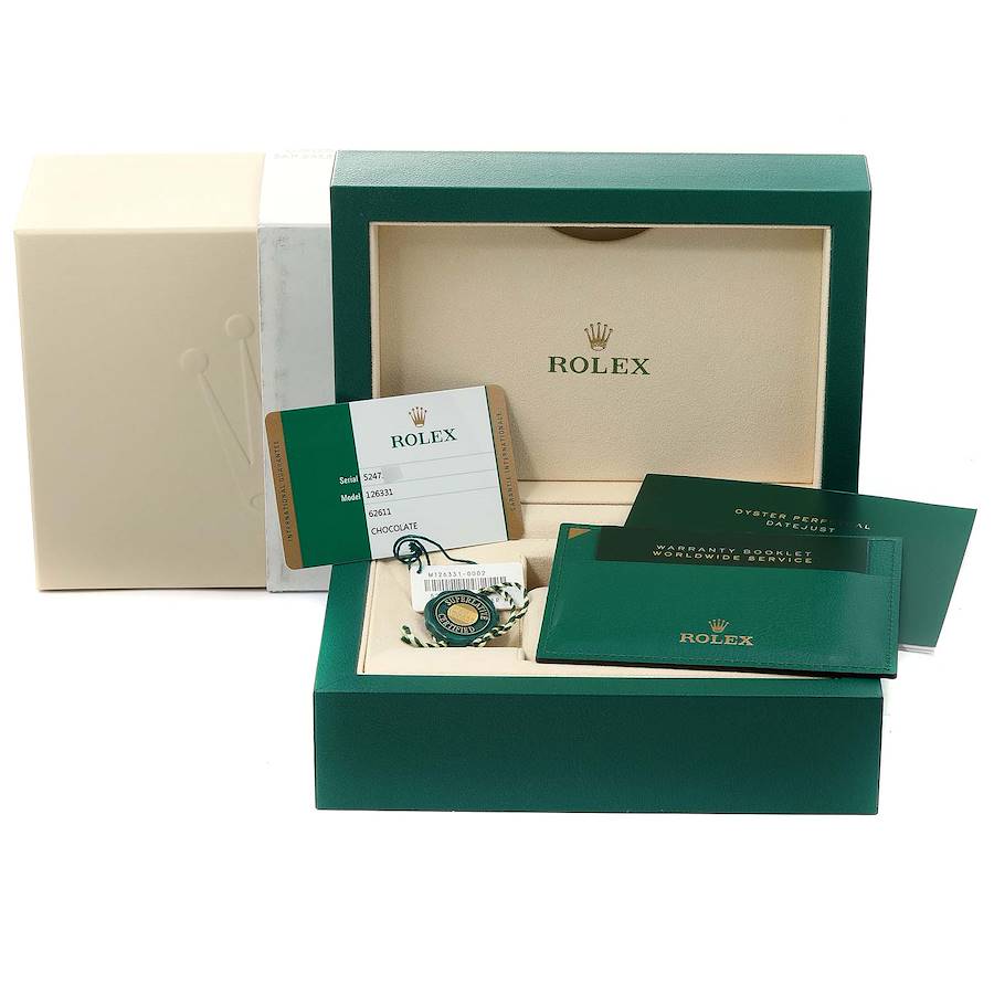 Authentic rolex box best sale