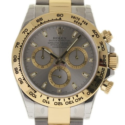 Chronograph Daytona Grey Dial Stainless Steel Men's Watch - Best Gift RLX-116503