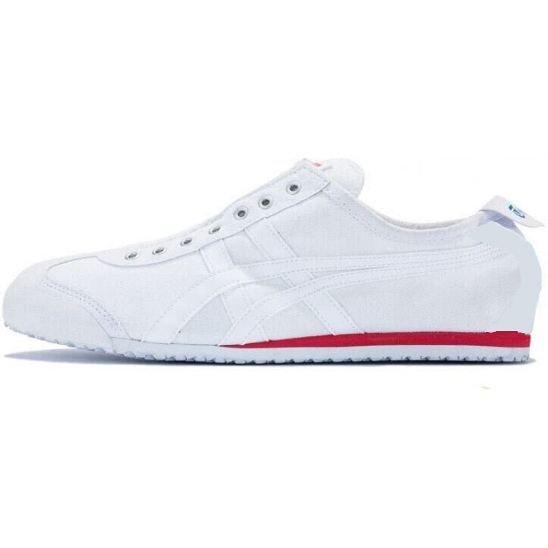 Onitsuka Tiger Sports Shoes MEXICO 66 SLIP-ON White Shoes For Man And Women D3K0N-100