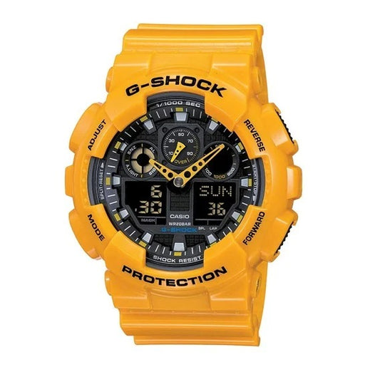 Casio G-Shock Analog-Digital Watch Latest Model With Amazing Features Yellow Belt And Black Digital Dial G786