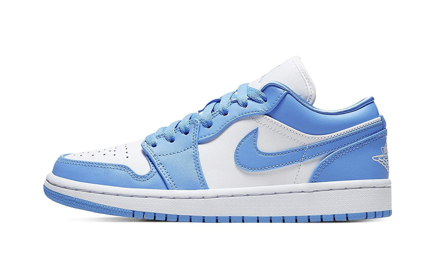 Nike SB Eric Koston x Jordan 1 Low UNC Sneaker White and Blue For Man And Women AQ9944-441