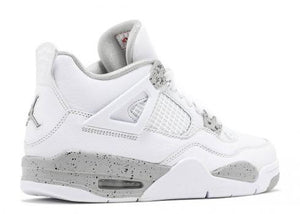 Air Jordan 4 Retro Gs White Oreo Fire Grey Black Tech Red Color Shoes For Boys And Girls DJ4699-100