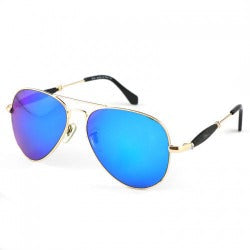 Stylish Blue Glass Men's And Women's Sunglass Heavy Quality Multi Color Stick RB-24