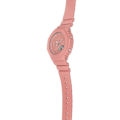 Chronograph Digital Pink Color Dial & Rubber Belt Men's And Women's Watch - Best Gift Watch GMA-S2100-4A2DR