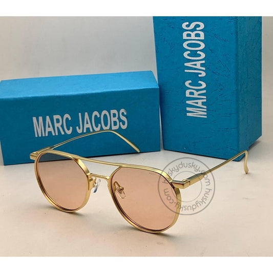 Branded Rose Gold Glass Men's Sunglass For Man MJ-59 Gold Stick Gift Sunglass