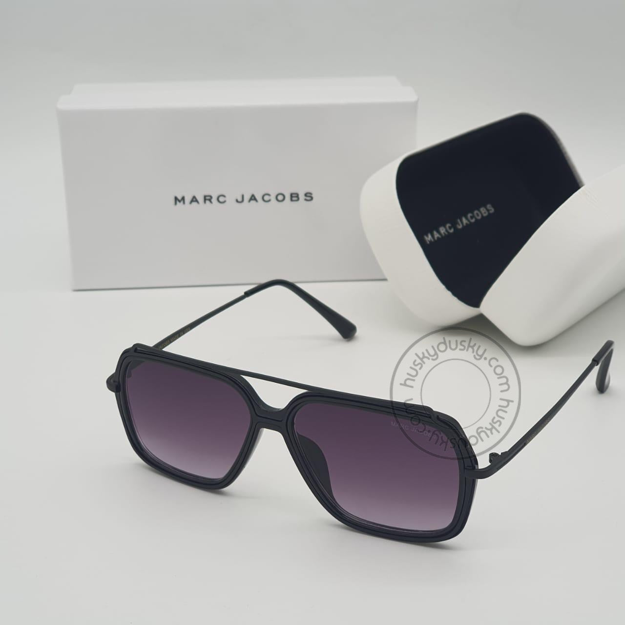 Branded purple Glass Men's Sunglass For Man MJ-85 Full Black Frame Gift Sunglass