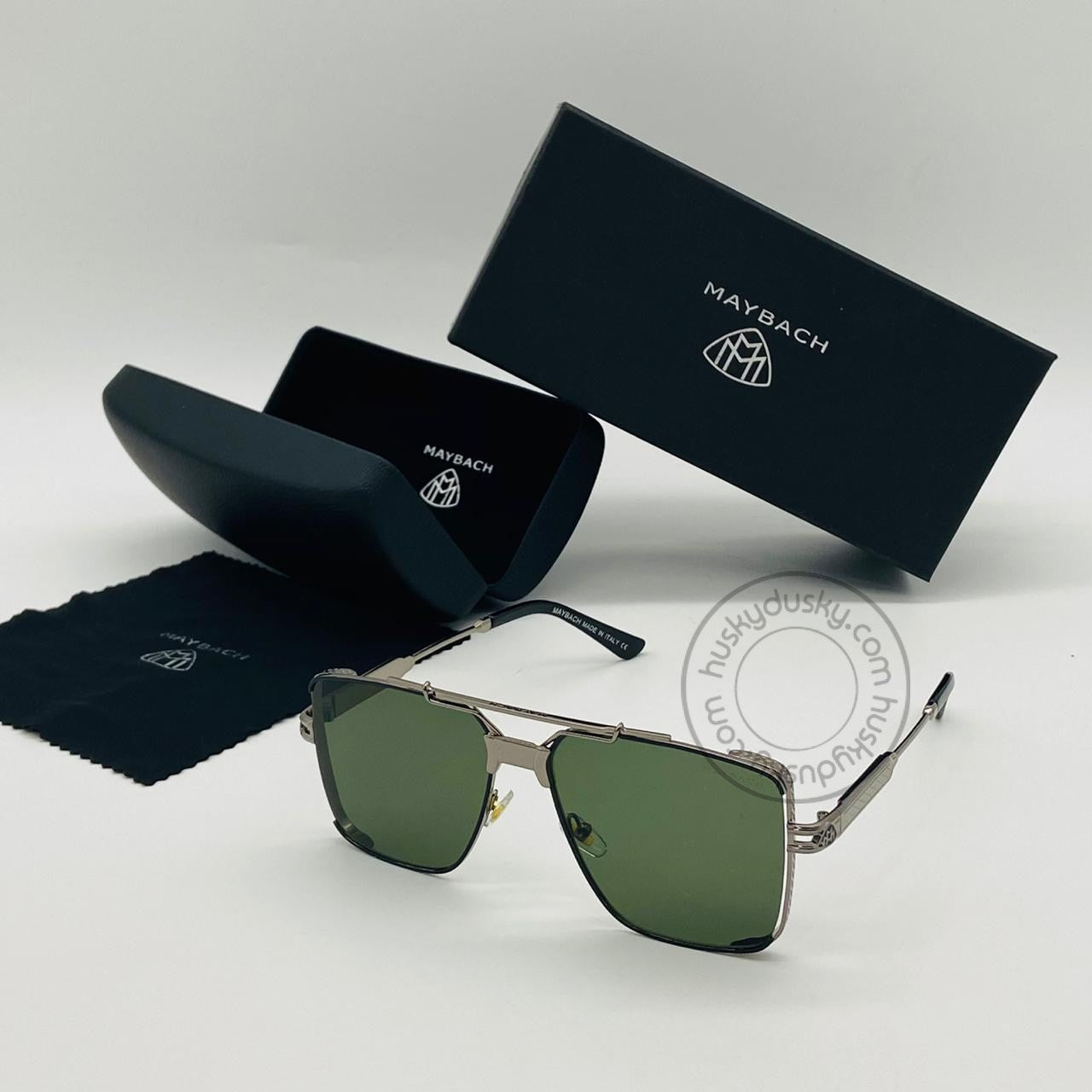 Green Glass Man's Women's Sunglass for Man Woman or Girl MB-555 Grey Black Frame Gift Sunglass