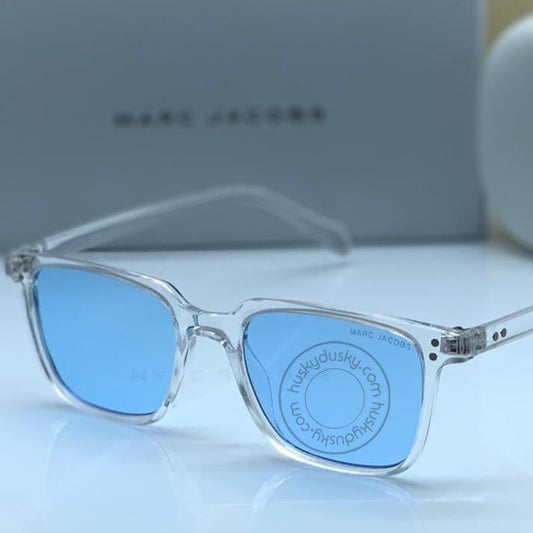 Branded Ocean Blue Glass Men's Sunglass For Man MJ-9000 Transparent Frame Gift Sunglass