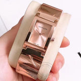 Rose Gold Women's Watch For Girl or Woman CK-59 Rose Gold Dial Metal Strap- Gift