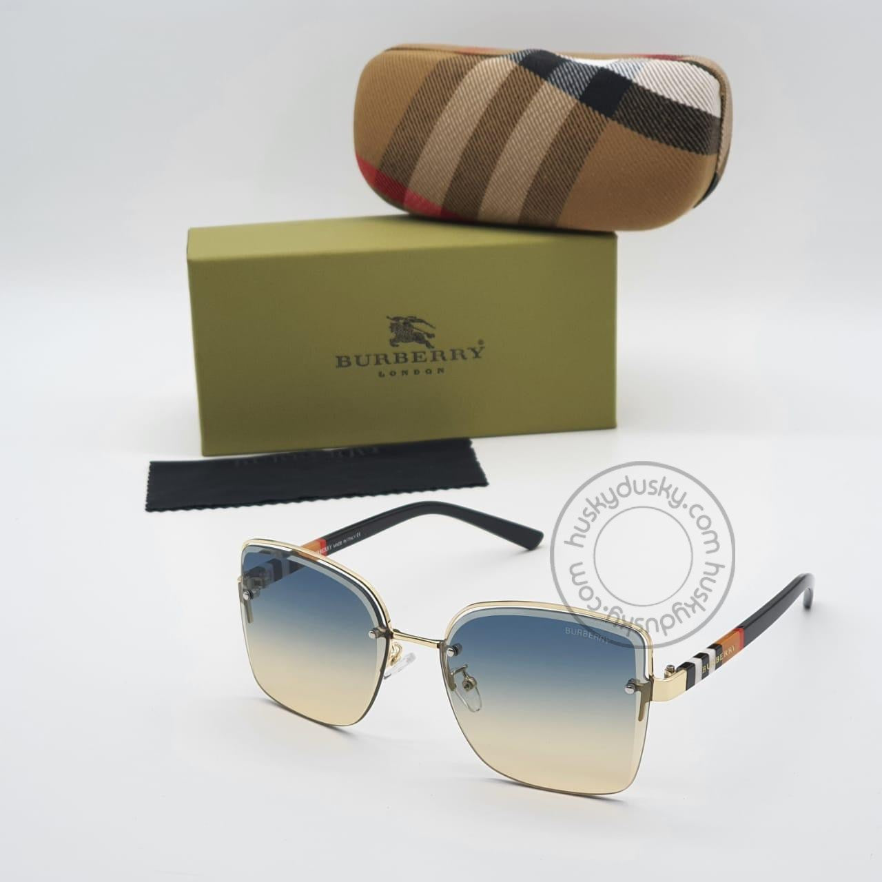 Branded Multi Color Glass Men's Sunglass For Man BB-40 Square Frame Sunglass Gift