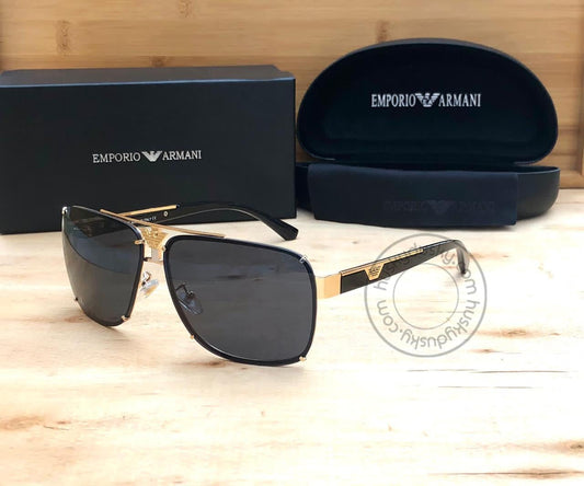 Branded Black Glass Men's and Women's Sunglass For Man and Woman Or Girls ARM-500 Multi Color Stick Unisex gift Sunglass