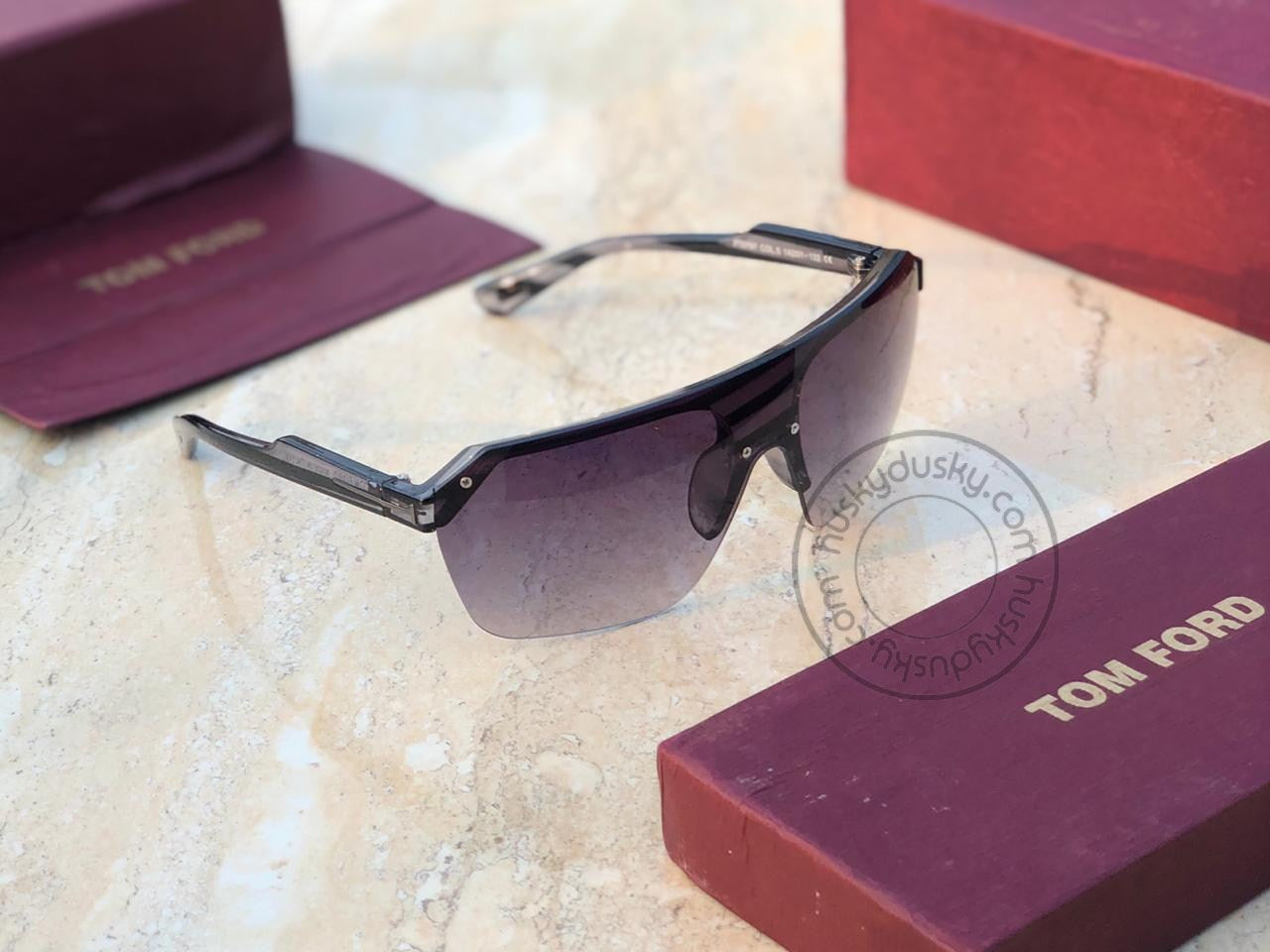 Latest Design Purple Color Sunglass Men's Women's For Man Woman or Girl TF-501 Black Frame Sunglass