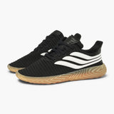 Adidas Sobakov Black White Gum Shoes For Man And Boys AQ1135