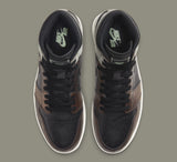 Air Jordan 1 Retro Black/Light Army-Sail-Fresh Mint Shoes For Man And Boys 555088-033