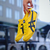 Mens Onitsuka Tiger Mexico 66 Athletic Shoes For Man And Boys - Yellow / Black DL408-0490