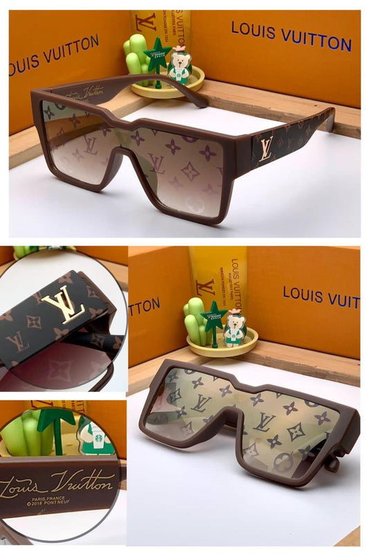 Brown lenses And Brown Frame For Men's and Women's Sunglass Square Unisex Gift Sunglass LV-9787